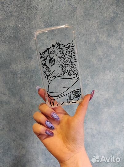 Рисунок на чехле - Кёджуро Ренгоку