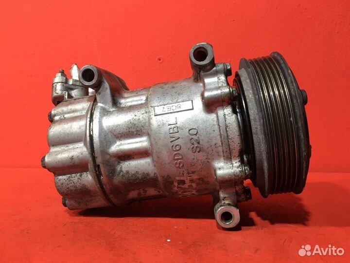 Компрессор кондиционера Peugeot 206 NFU (TU5JP4)