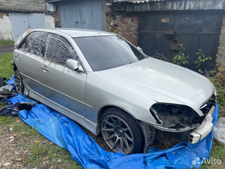 Toyota Mark II 2.5 AT, 2002, битый, 200 000 км