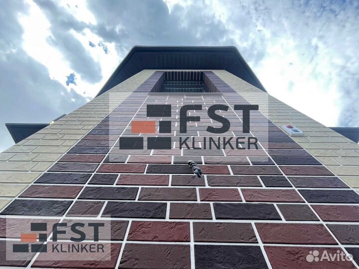 Гибкий кирпич на сетке 