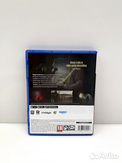 Диск Alan Wake 2 Deluxe Edition PS5