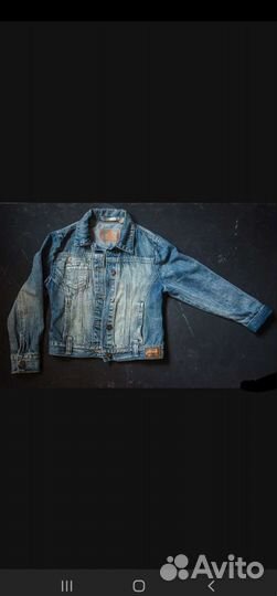 Джинсовый пиджак 128
