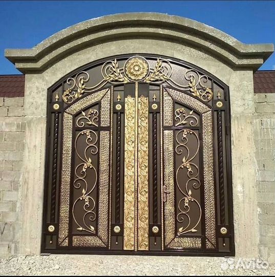 Кованые ворота и калитки