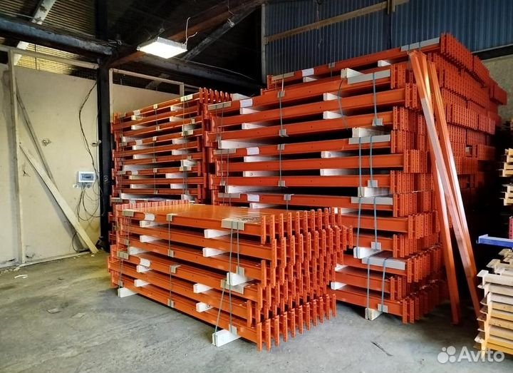 Складские стеллажи паллетные Солос б/у лот 1349