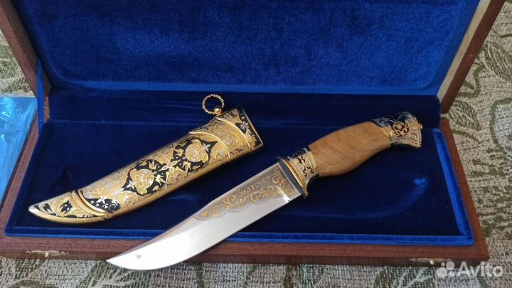Нож охотничий подарочный ручной работы