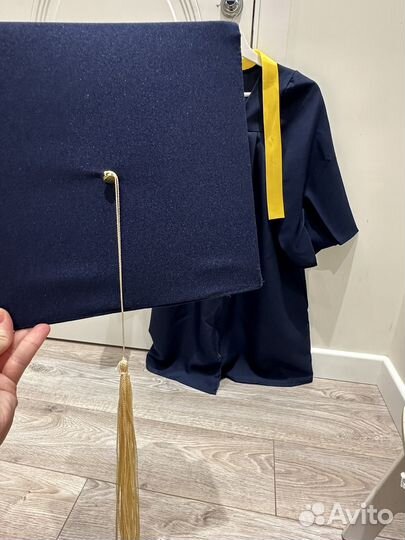 Мантия выпускника-сад, 7-8лет, (шили на заказ)