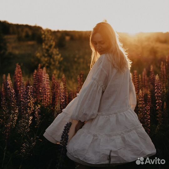 Платье country textile serra dress mini