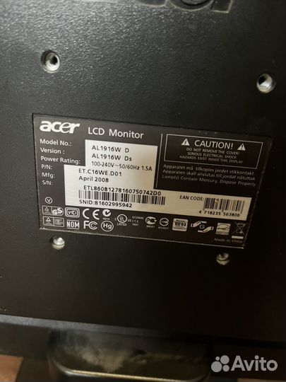 Монитор Acer