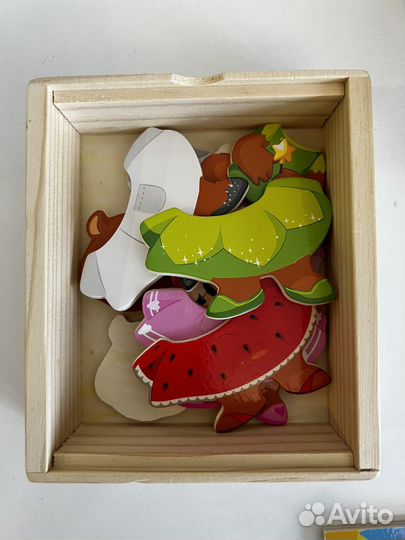 Пазлы для малышей «Медведица Маша»