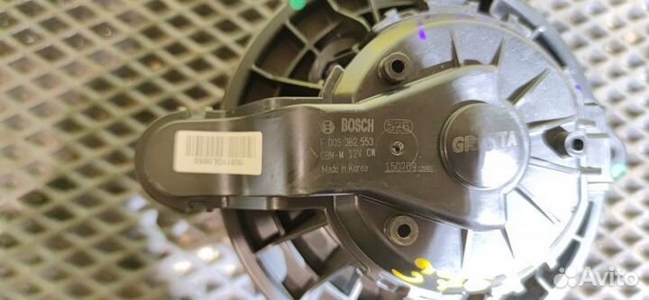 Моторчик отопителя ваз (LADA) Granta