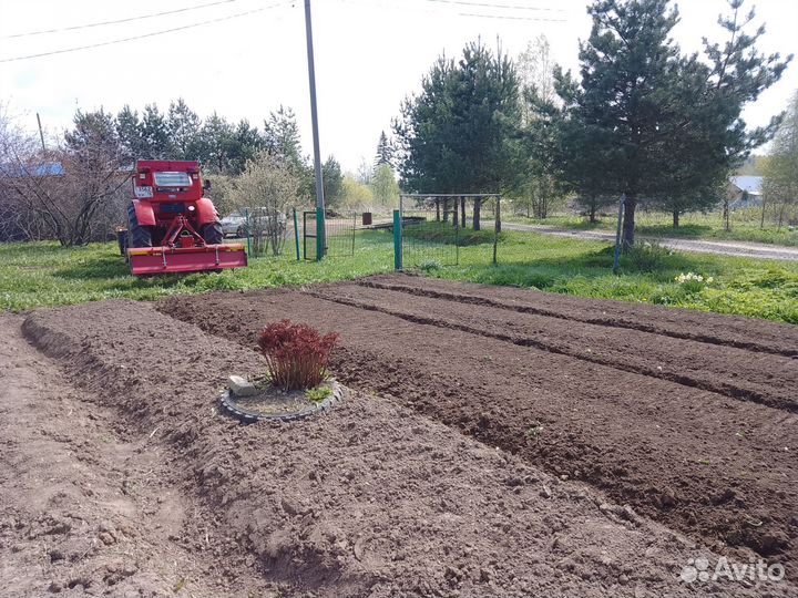 Услуги трактора вспашка, почвофреза, навоз крс