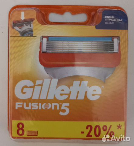 Лезвия для бритья Fusion