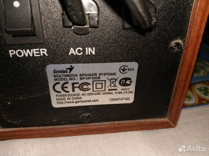 Компьютерные колонки genius