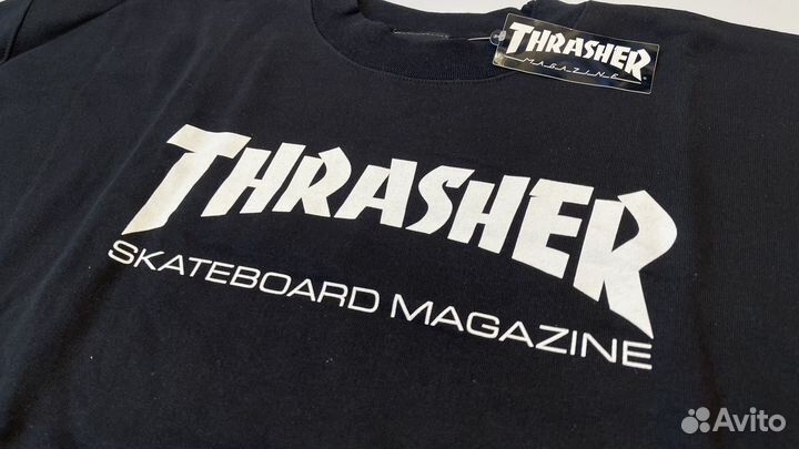 Свитшот Thrasher Skate Mag Basic Logo Black