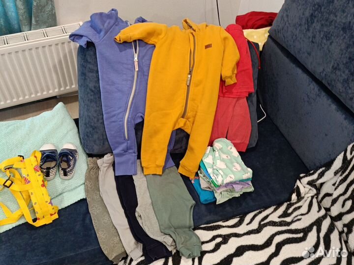 Детские вещи пакетом на мальчика 74 80