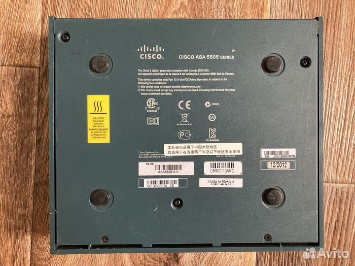 Межсетевой экран, комутатор cisco asa 5505