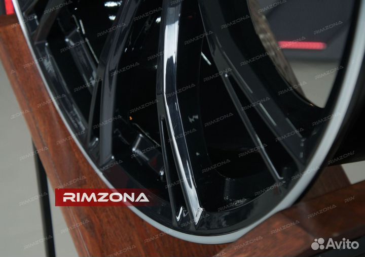 Литые диски R22 на Audi Q7. Эфф1