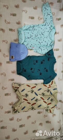 Вещи пакетом для новорождённых с 0 до 3 месяцеа