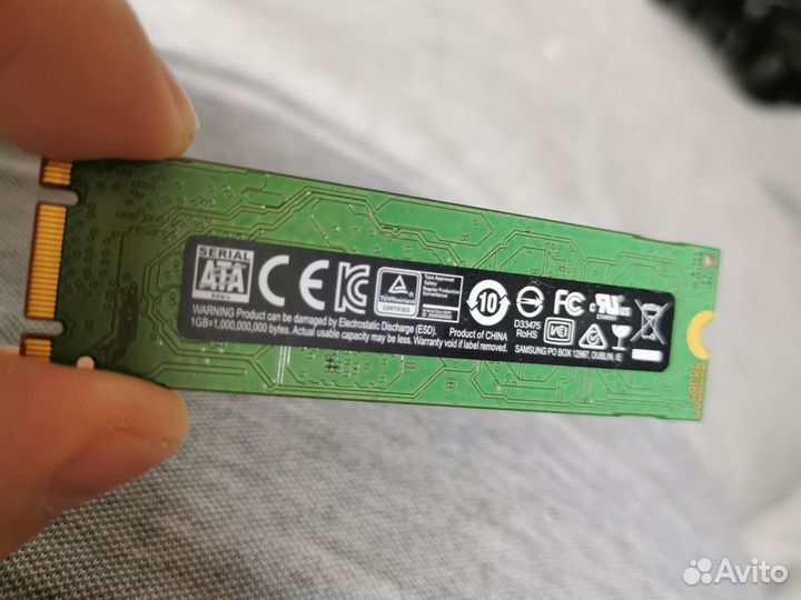 Ssd Samsung 860 evo 1tb оригинальный