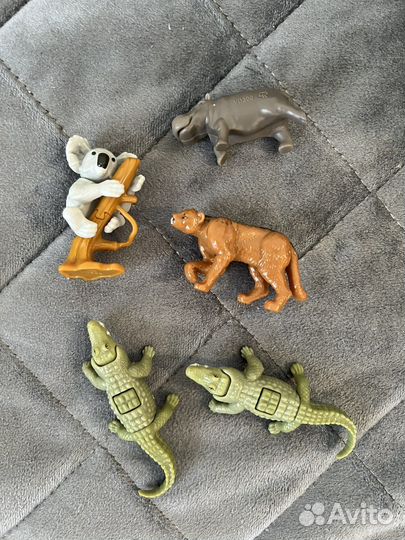 Игрушки Kinder maxi и Kinder Natoons