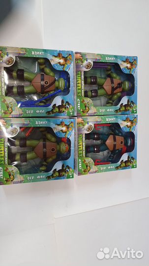 Фигурка из Черепашек-ниндзя с мини-проектором