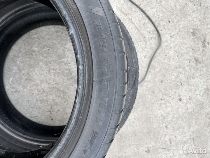 Pirelli Dragon Sport 215/45 R17 91W