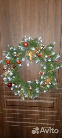 Новогодний рождественский венок