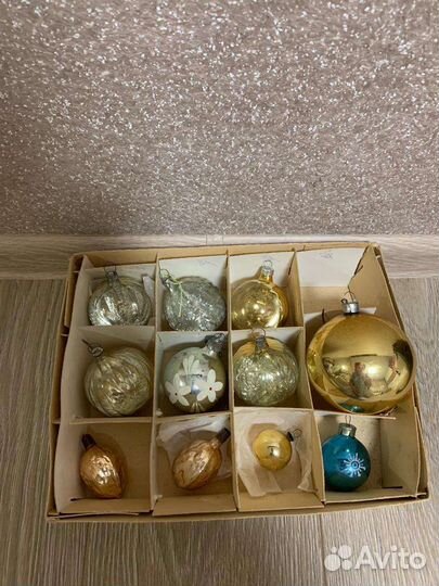 Ёлочные игрушки ссср, ретро очень много