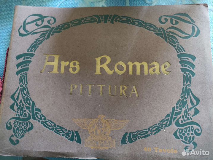 Антикварные итальянские альбомы начало 20 века