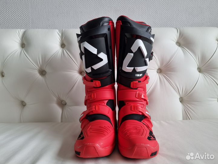 Кроссовые Мотоботы Leatt Boot 5.5 Flexlock RED