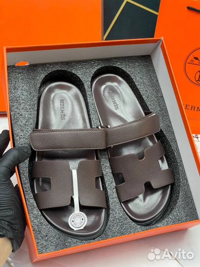 Шлепки Hermes арт О55