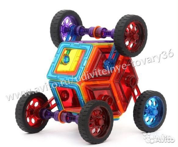 Магнитный конструктор Magical Magnet 98 деталей