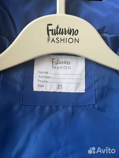 Новая детская стёганая куртка Futurino Fashion 128