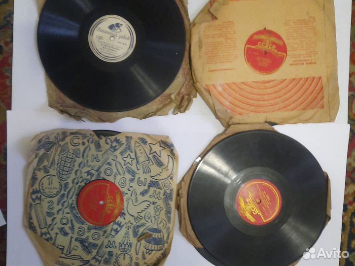 Виниловые пластинки для декора