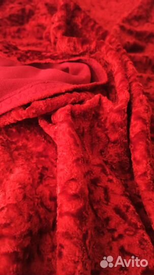 Покрывало плюшевое с завитком СССР