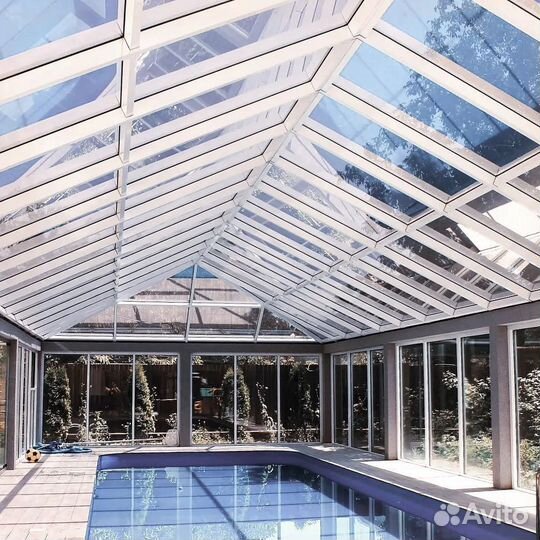 Фасадное остекление гипермаркетов