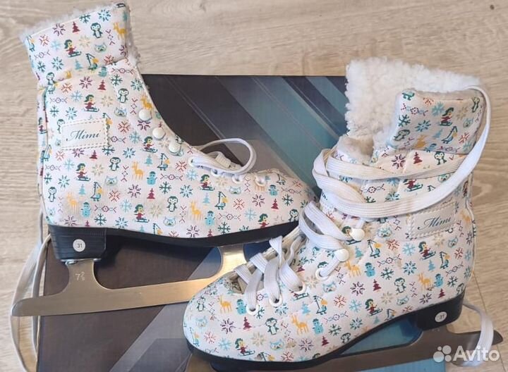 Коньки фигурные 31