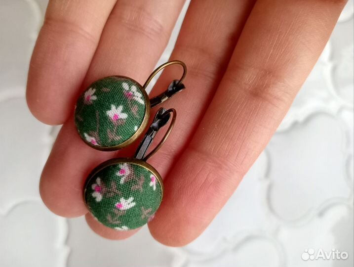 Серьги бохо