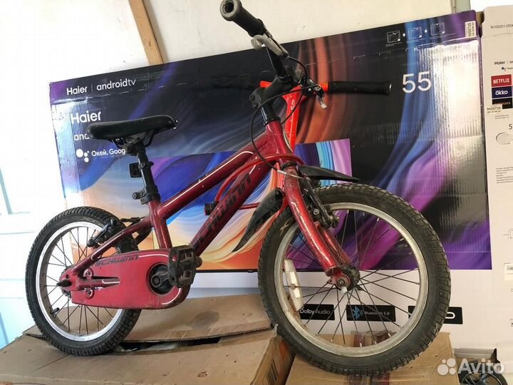 Детский велосипед 16