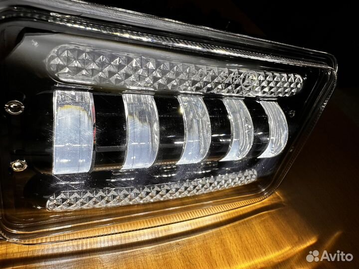 Лед птф 12-24v дхо 5 линз 50w, фсо противотуманки