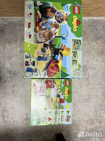 Lego duplo поезд 10874