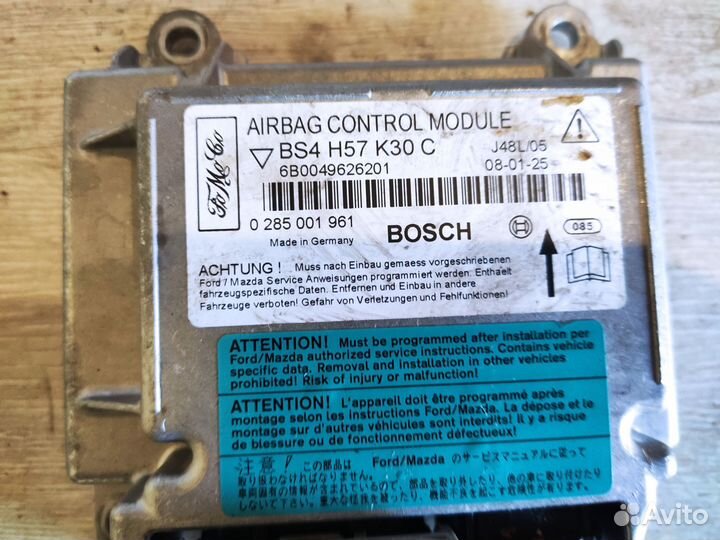 Блок срс SRS Mazda 3 BK Мазда 3 BK 1.6