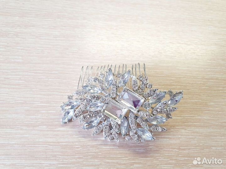 Заколка для волос. Украшение свадебное