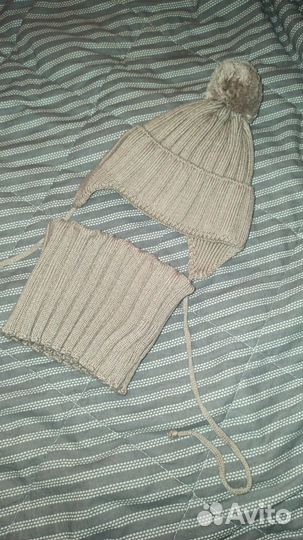 Шапка и снуд для мальчика