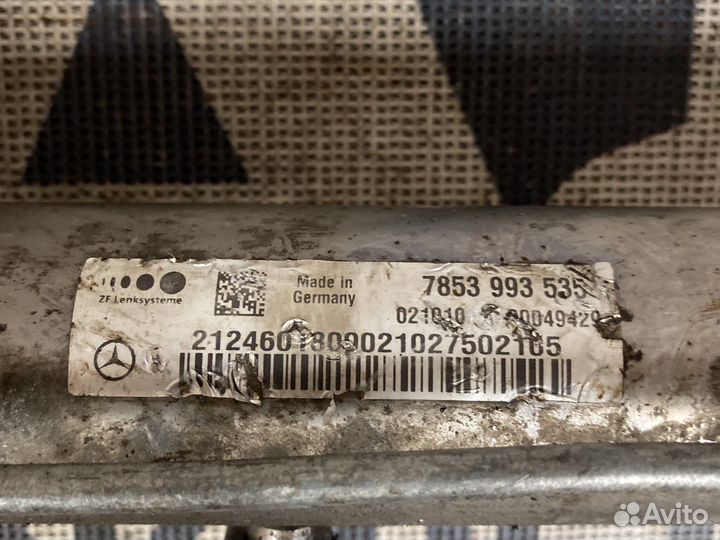 Рулевая рейка Mercedes W212 A2124601800