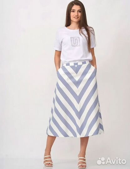 Юбка миди