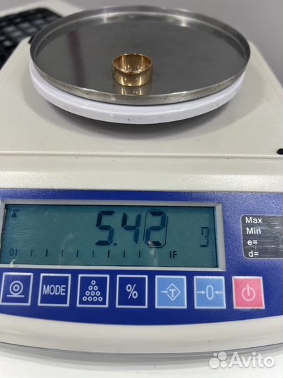 Кольцо обручальное 583 проба 17,5
