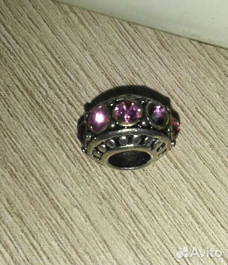 Бусина шарм, серьги, подвеска