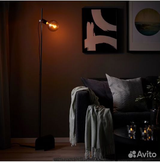 Светильник напольный hrslinga / molnart Икеа