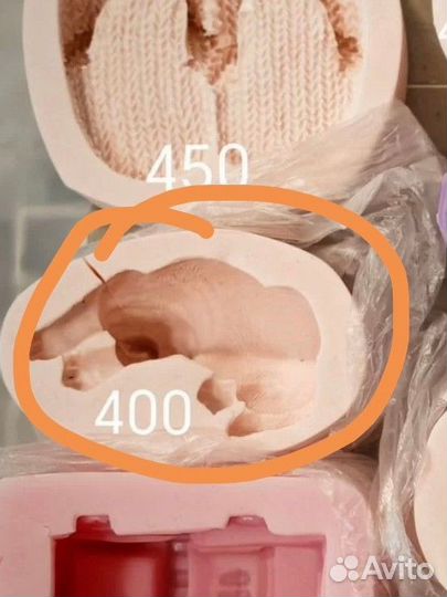 Форма силиконовая хаски